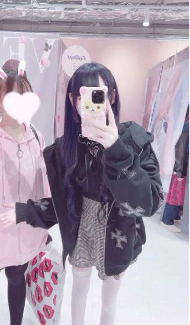 unknownLondon ブラックパーカー L uk