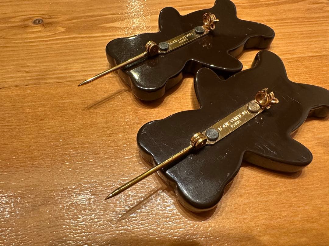 ルイヴィトン ブローチ ベア 2点セット