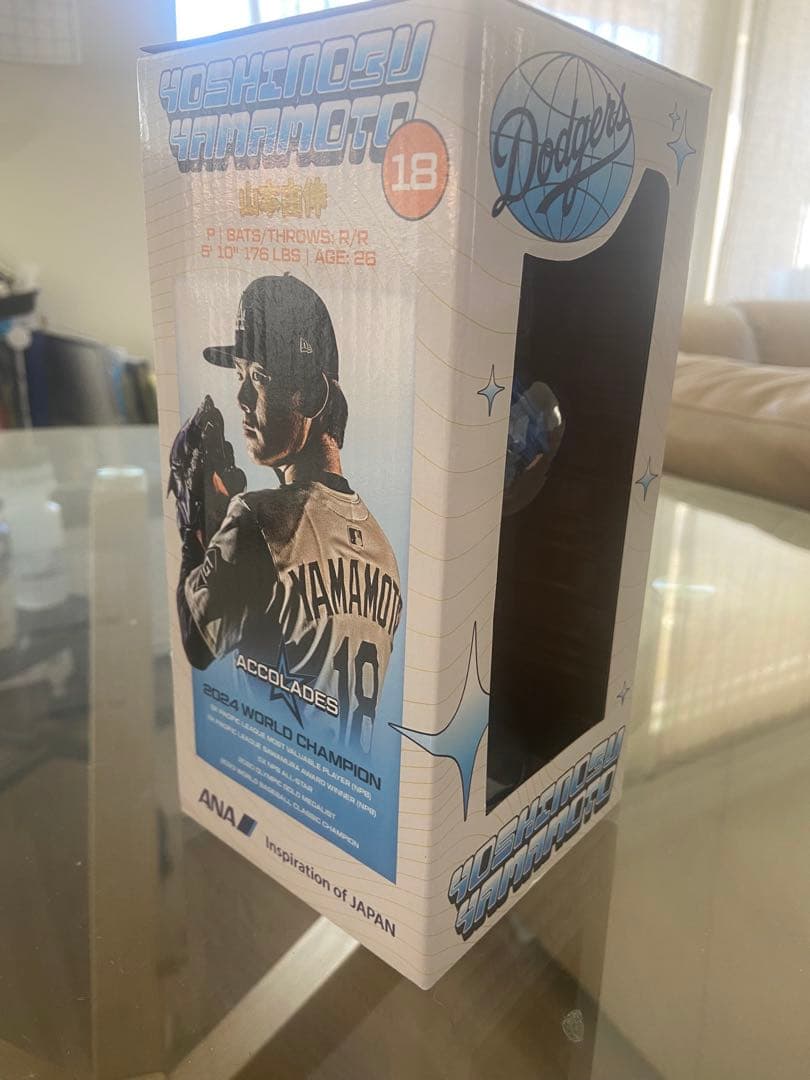 ドジャース　山本由伸 ボブルヘッド