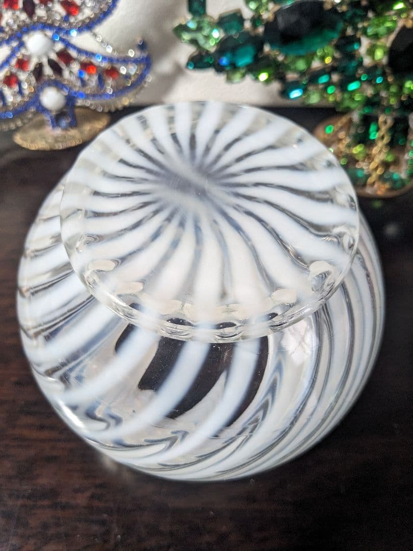 フェントン　スワール　フレンチオパルセント　フラワーベース　お値下げ中