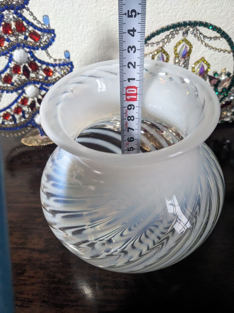 フェントン　スワール　フレンチオパルセント　フラワーベース　お値下げ中