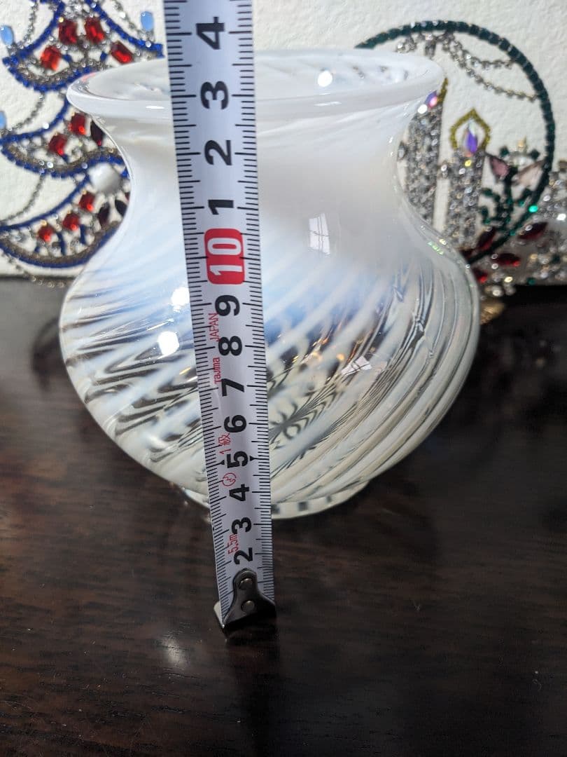 フェントン　スワール　フレンチオパルセント　フラワーベース　お値下げ中