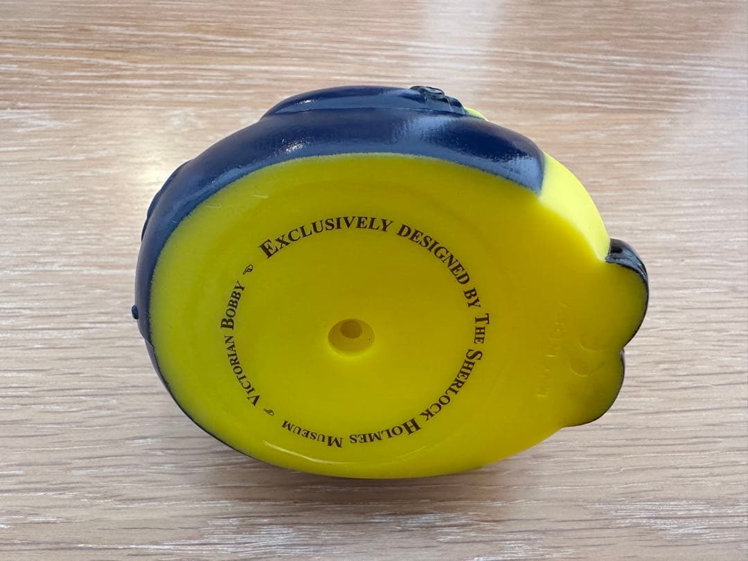 ロンドン限定　シャーロックホームズ　ホームズ＆ワトソン&警察官　ラバーダック