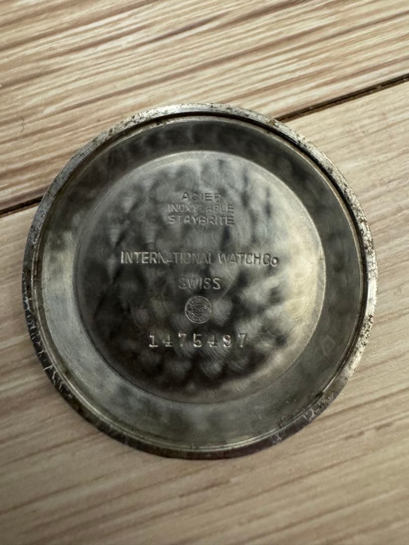 【美品・cal.89】IWC 手巻き ヴィンテージ オールドインター