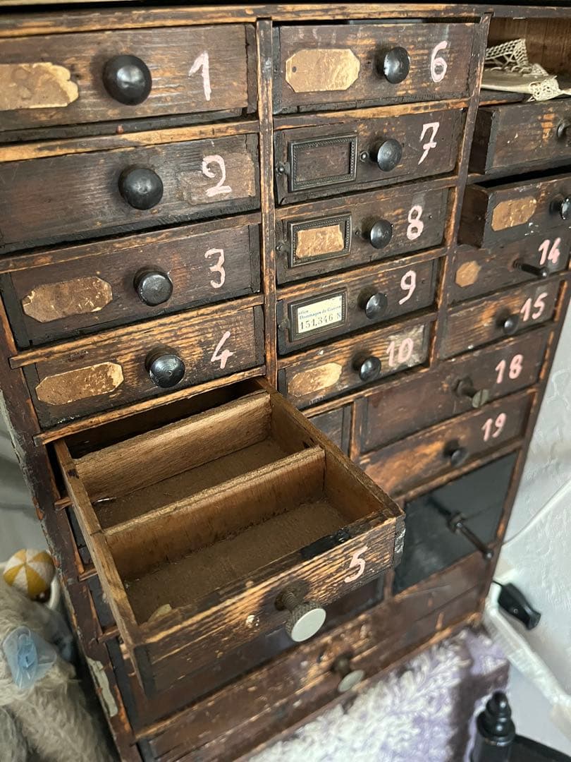 フランスアンティーク小引き出し家具