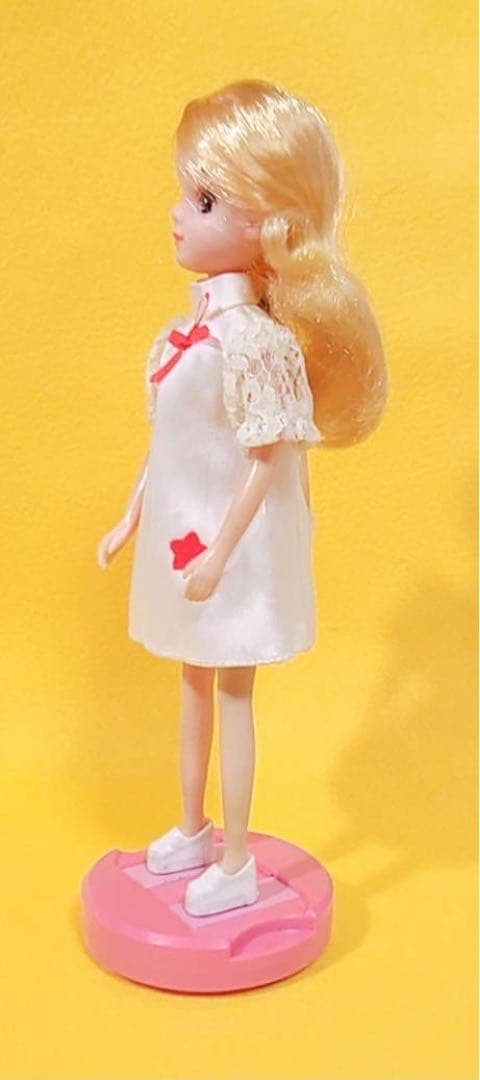 1974年製リカタレントのパットちゃん衣裳ブラウスドレスナース看護婦ワンピース