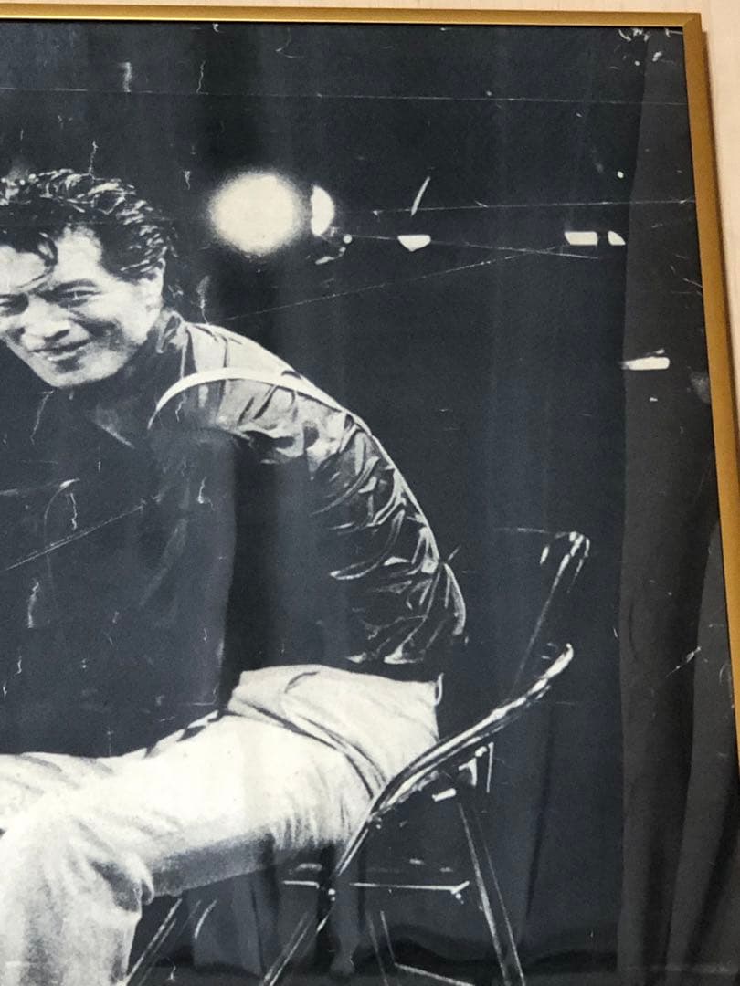 貴重矢沢永吉A2サイズポスター新品フレーム付き