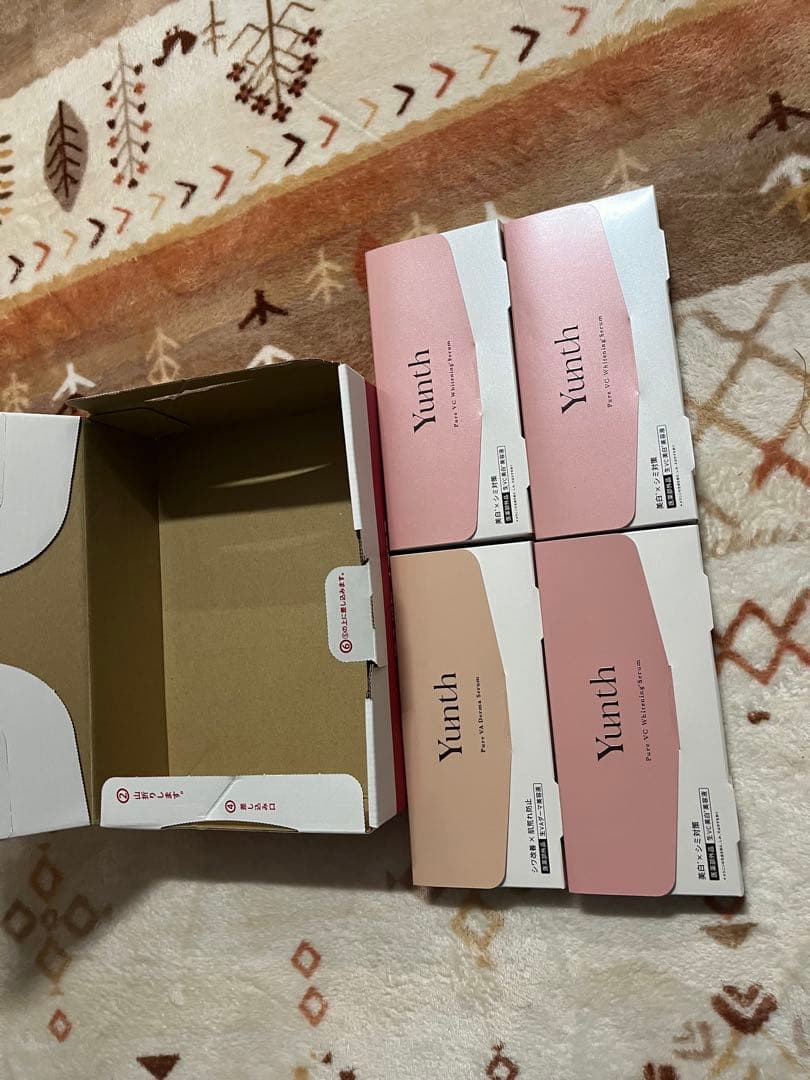 Yunth Pure VC Whitening Serum 4本セット