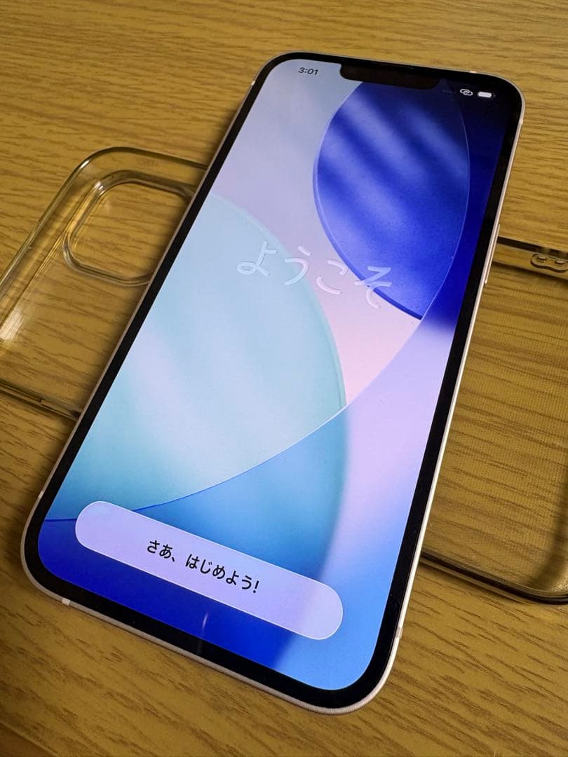 Apple iPhone13 128GB ホワイト 中古美品！