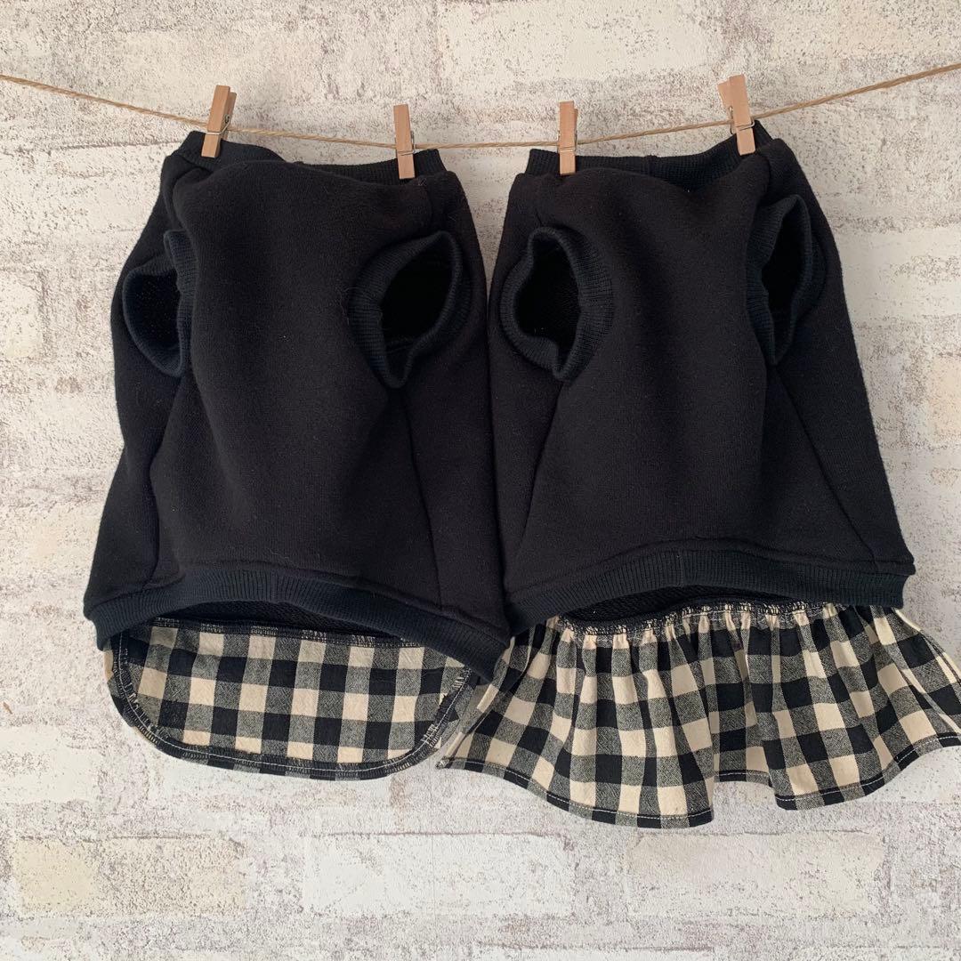 ハンドメイド　犬服　２着