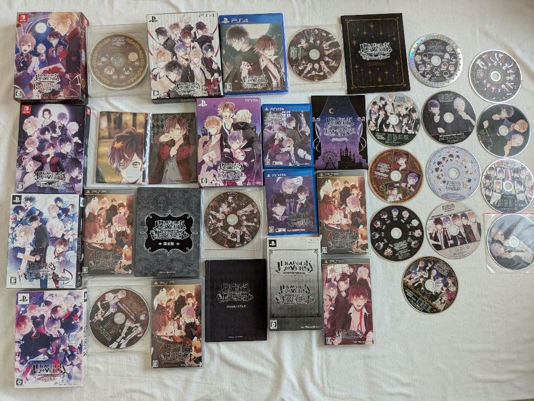 DIABOLIK LOVERS　未開封ソフトあり　PS4　Vita　　ドラマCD