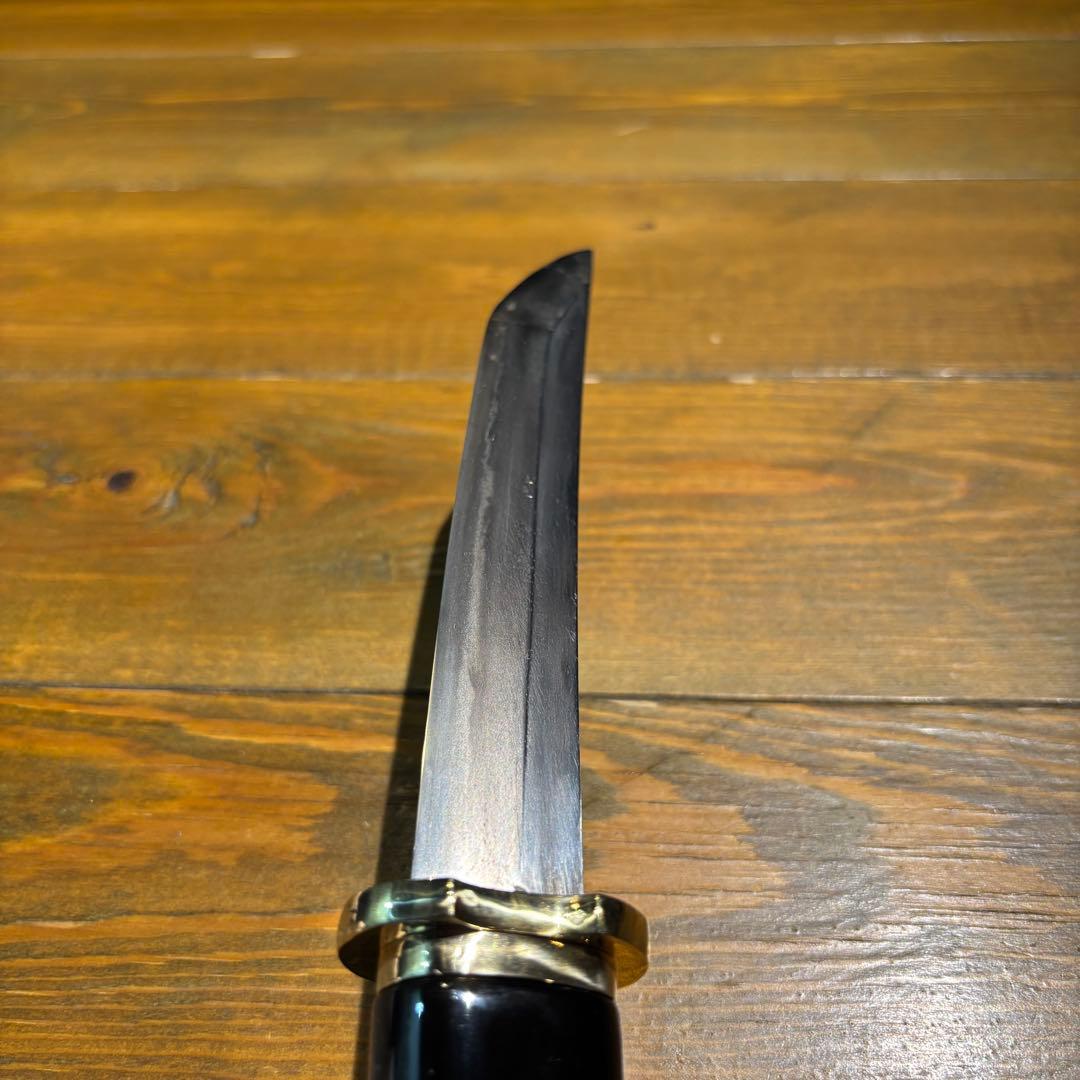 日本刀残欠クラフトナイフNo.84 筑前国住宗次 切先