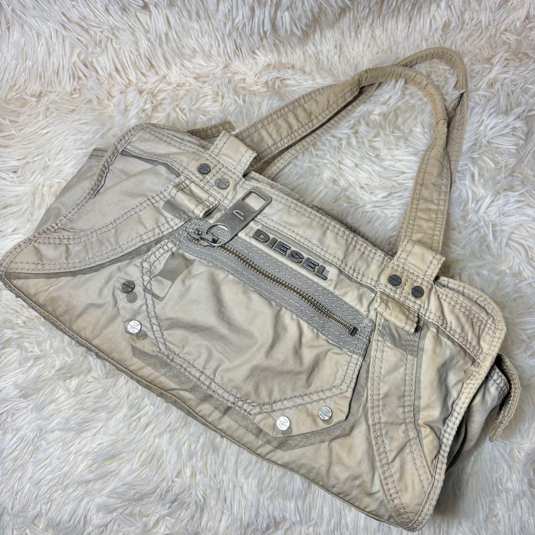 DIESEL archive l logo ショルダーバッグ Y2K