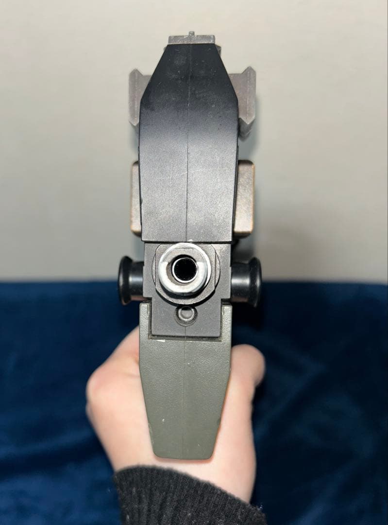 【ジャンク品】P90 電動ガン グレー サブマシンガン