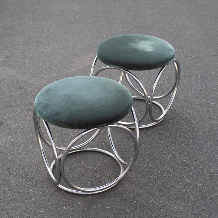 レア スツール 2脚セット Jean Pierre Laporte デザイナーズ