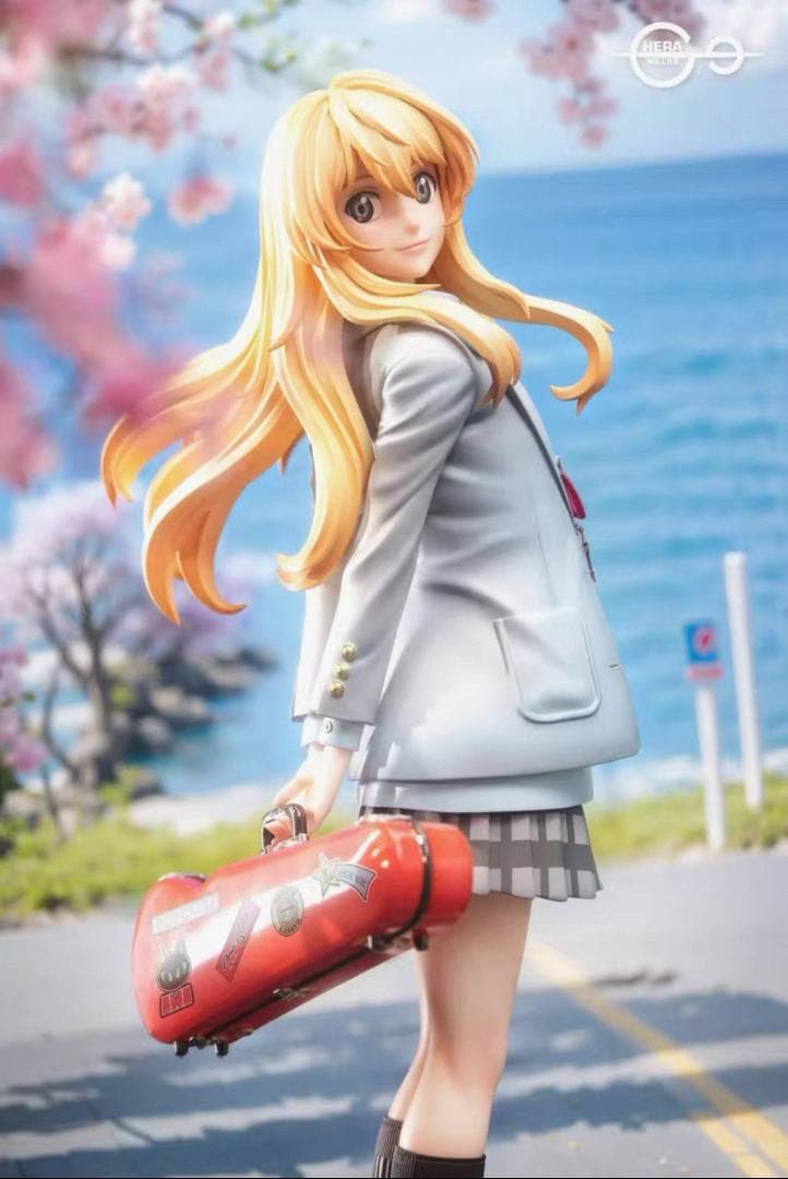 四月は君の嘘 宮園 かをり 樹脂 彫刻 フィギュア