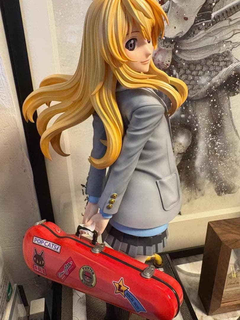 四月は君の嘘 宮園 かをり 樹脂 彫刻 フィギュア