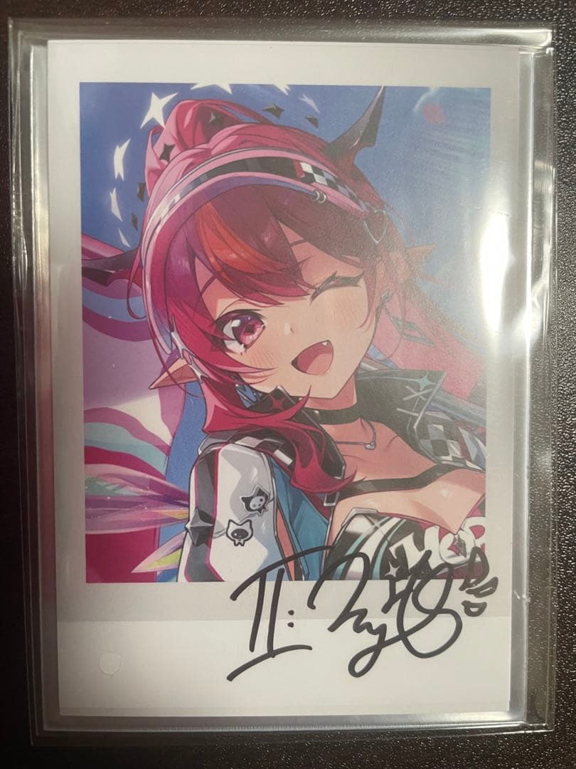 70IRyS 活動3周年記念 直筆サイン入り チェキ風ブロマイドカード
