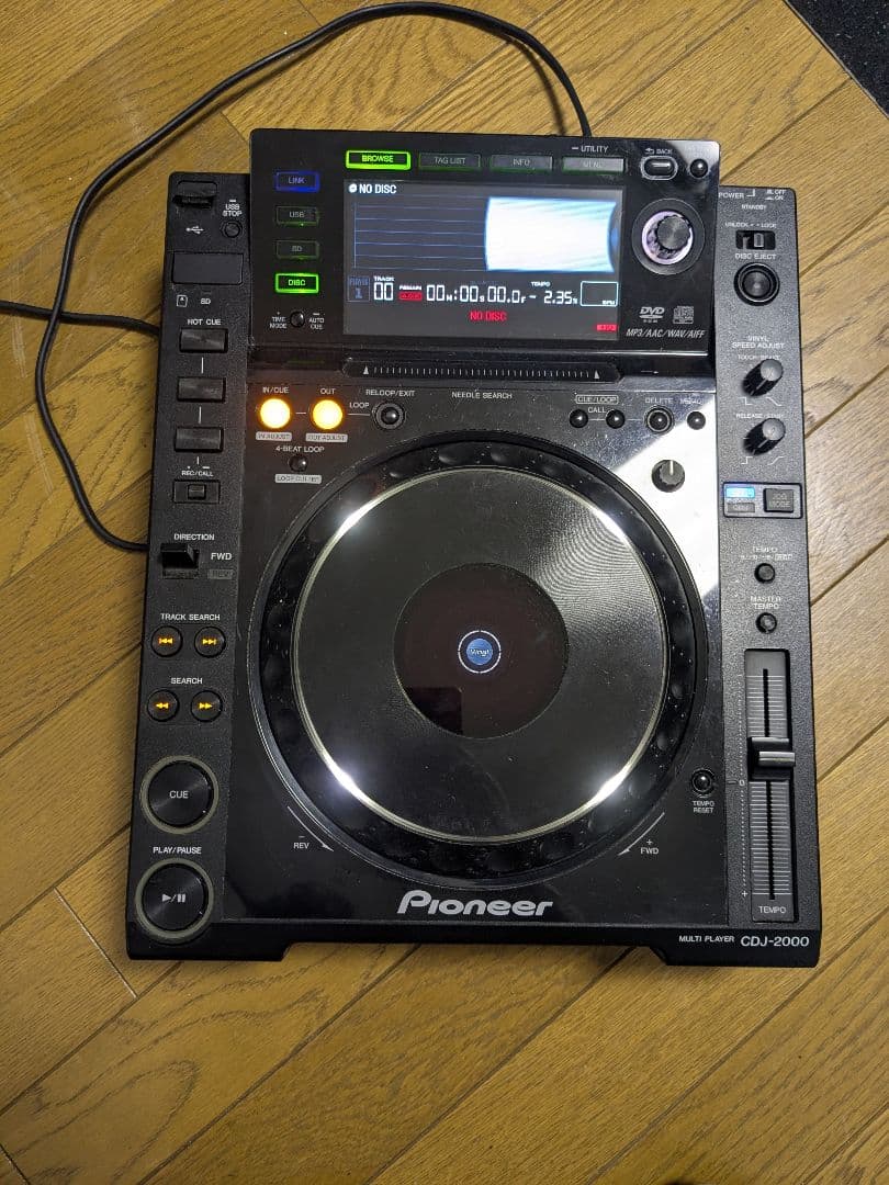 DJ機材 Pioneer CDJ-2000