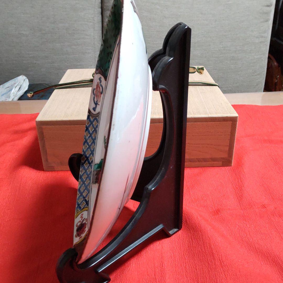 古九谷風飾り皿　骨董品　美術品　　玄関　床の間　料理にも