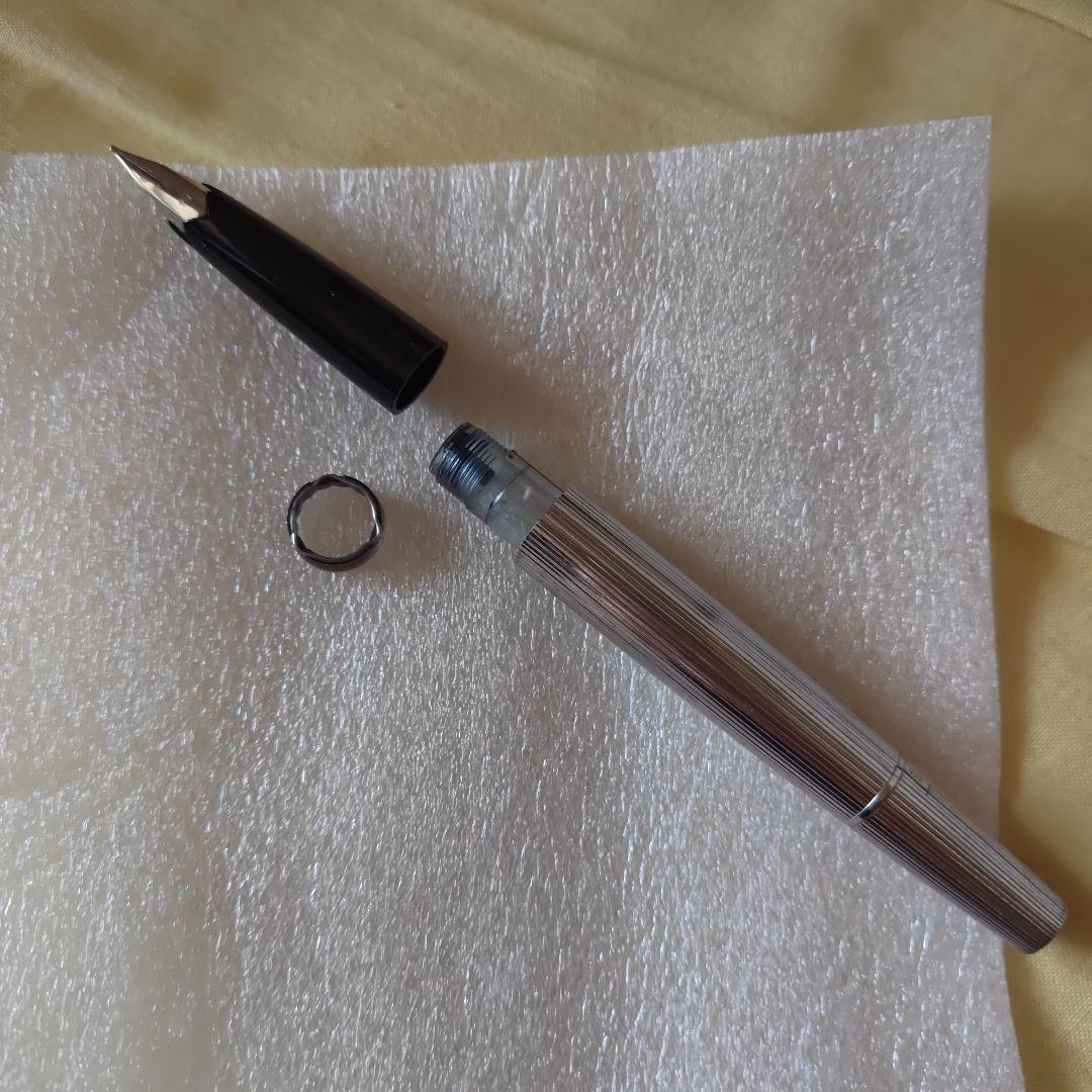 【ヴィンテージ名作・良品】モンブラン　万年筆 1266 SV925 オマケ箱