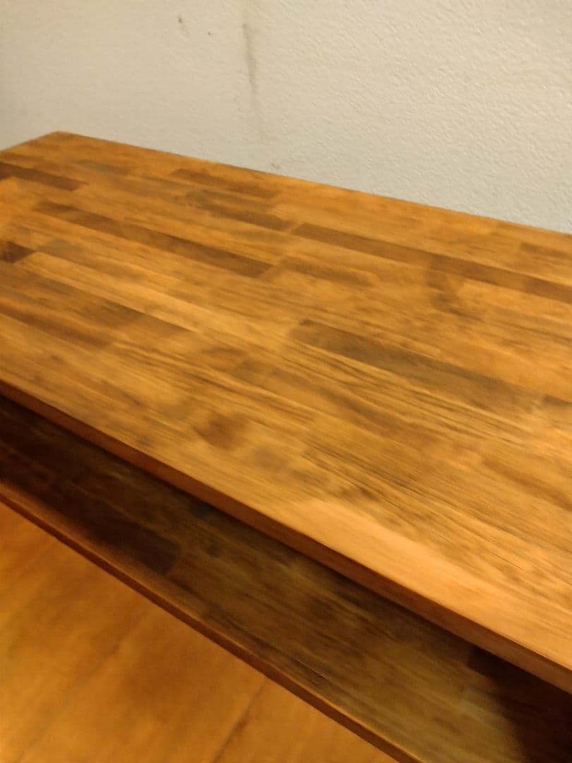 木製　ハンドメイド　オーダー　ロの字　シェルフ　棚　ラック　テレビ台　水槽台