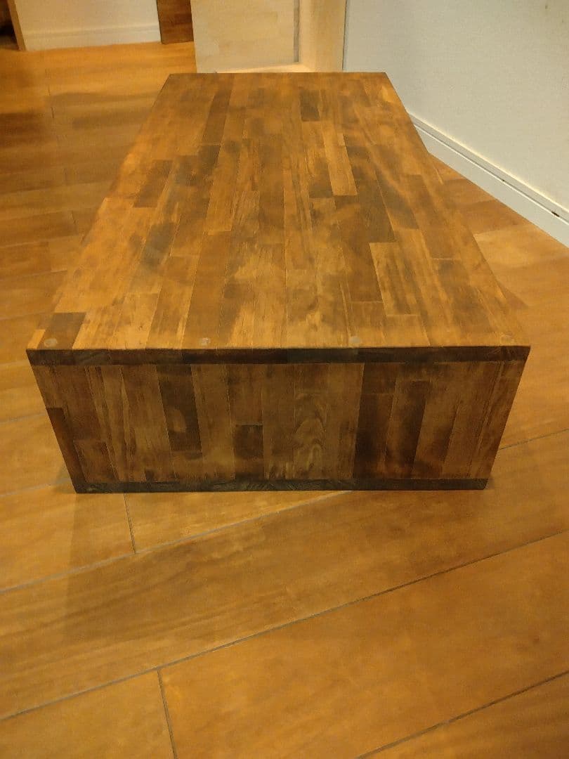 木製　ハンドメイド　オーダー　ロの字　シェルフ　棚　ラック　テレビ台　水槽台