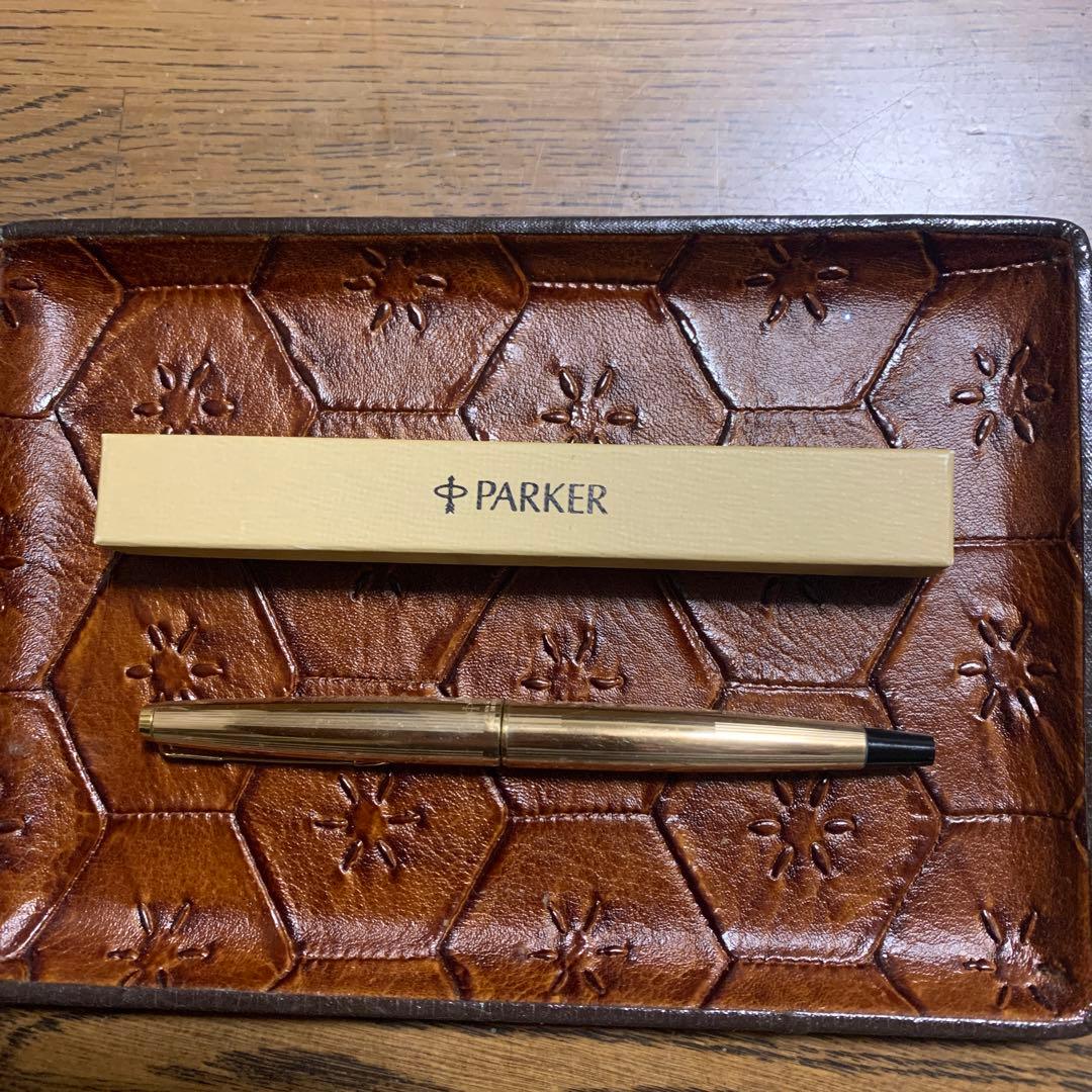 パーカー45 インシグニア 12K金張り 米国製　万年筆