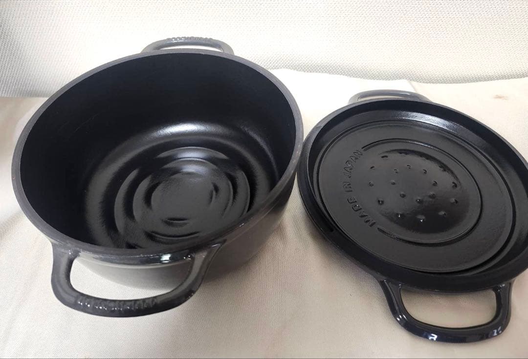 バーミキュラ ライスポットミニ 3合炊き 2018年3月 #トリュフグレー