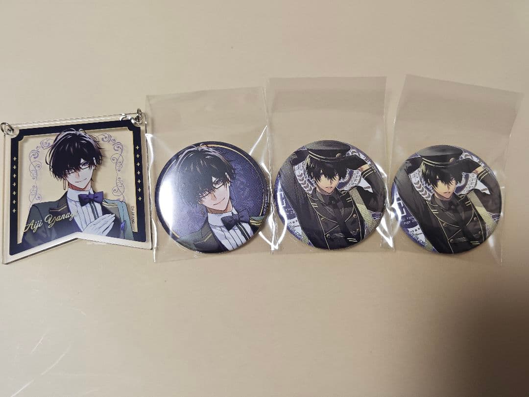 カラマリ 8周年 缶バッジ 柳愛時 執事