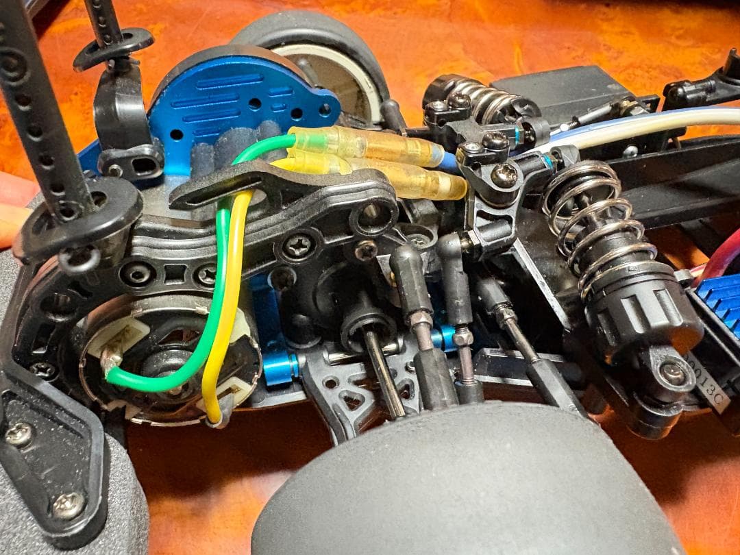 タミヤ FF-03シャーシ メカ類搭載 即走行可能 シャーシ未走行 プロポ新品