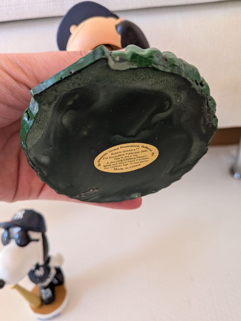 スヌーピー　ボブルヘッド　ヤンキース　mlb 2002 ビンテージ　ルーシー