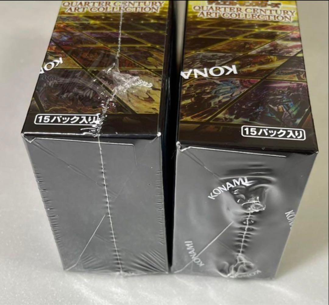 遊戯王 QUARTER CENTURY ART COLLECTION 2box