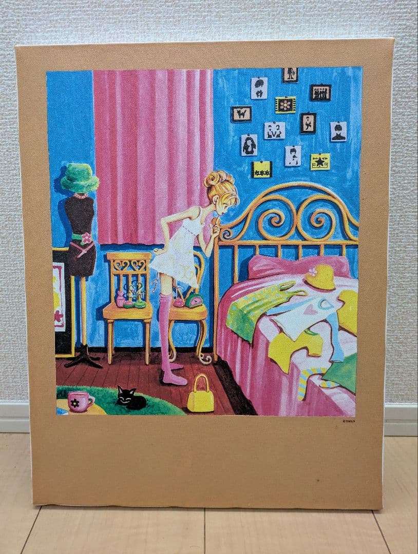 矢沢あい展【ご近所物語】BIGアートボード実果子