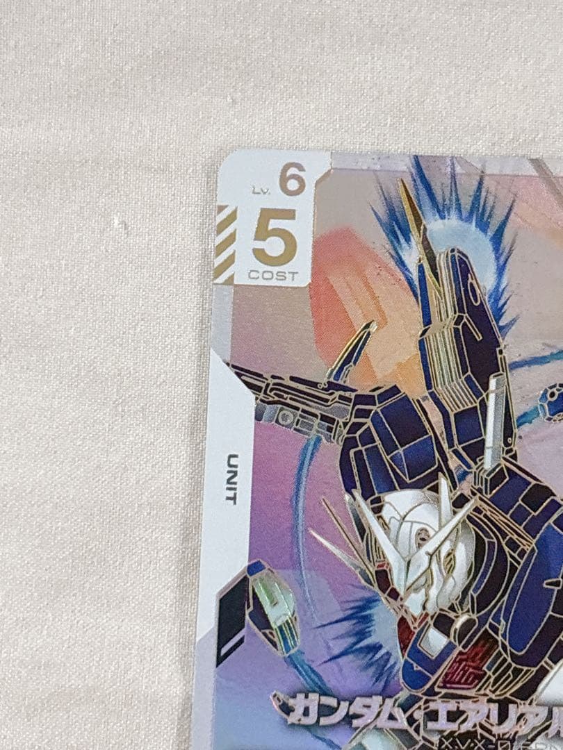 ガンダムカードゲーム ガンダムエアリアル（改修型） LR++ スーパーパラレル