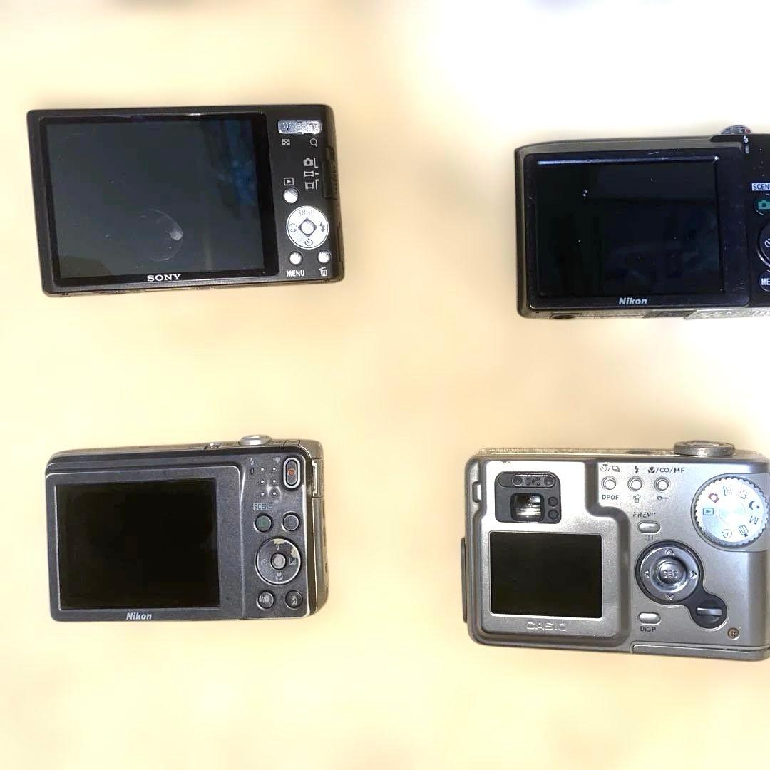 ジャンク品Canon IXY Nikon COOLPIX等デジカメ14台