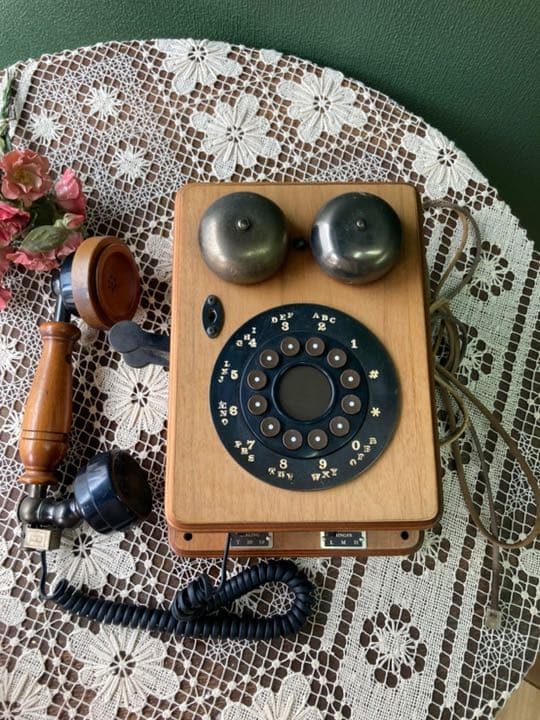 アメリカン ビンテージ 電話機 アンティーク インテリア 昭和レトロ