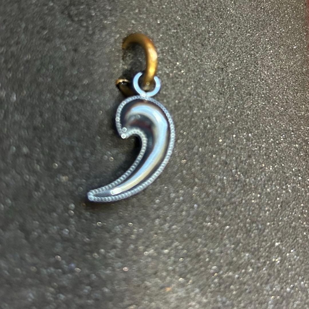 ETRO ミニメタリック ペイズリーディテール ピア ス片方のみ