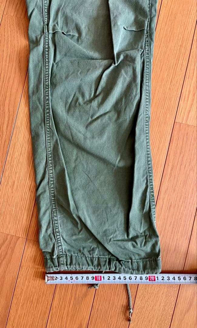 '67 ジャングルファティーグ Pantsノンリップ3rd U.S.ARMY