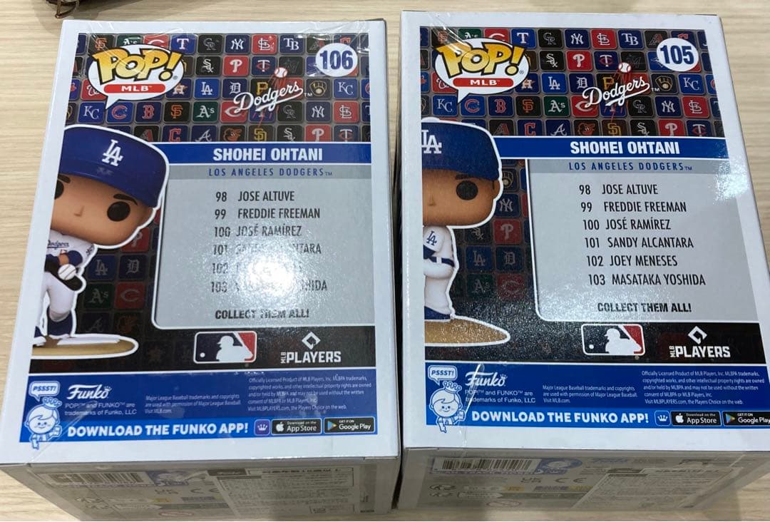 ワールドシリーズ記念　ドジャース　大谷翔平　Funko pop 3