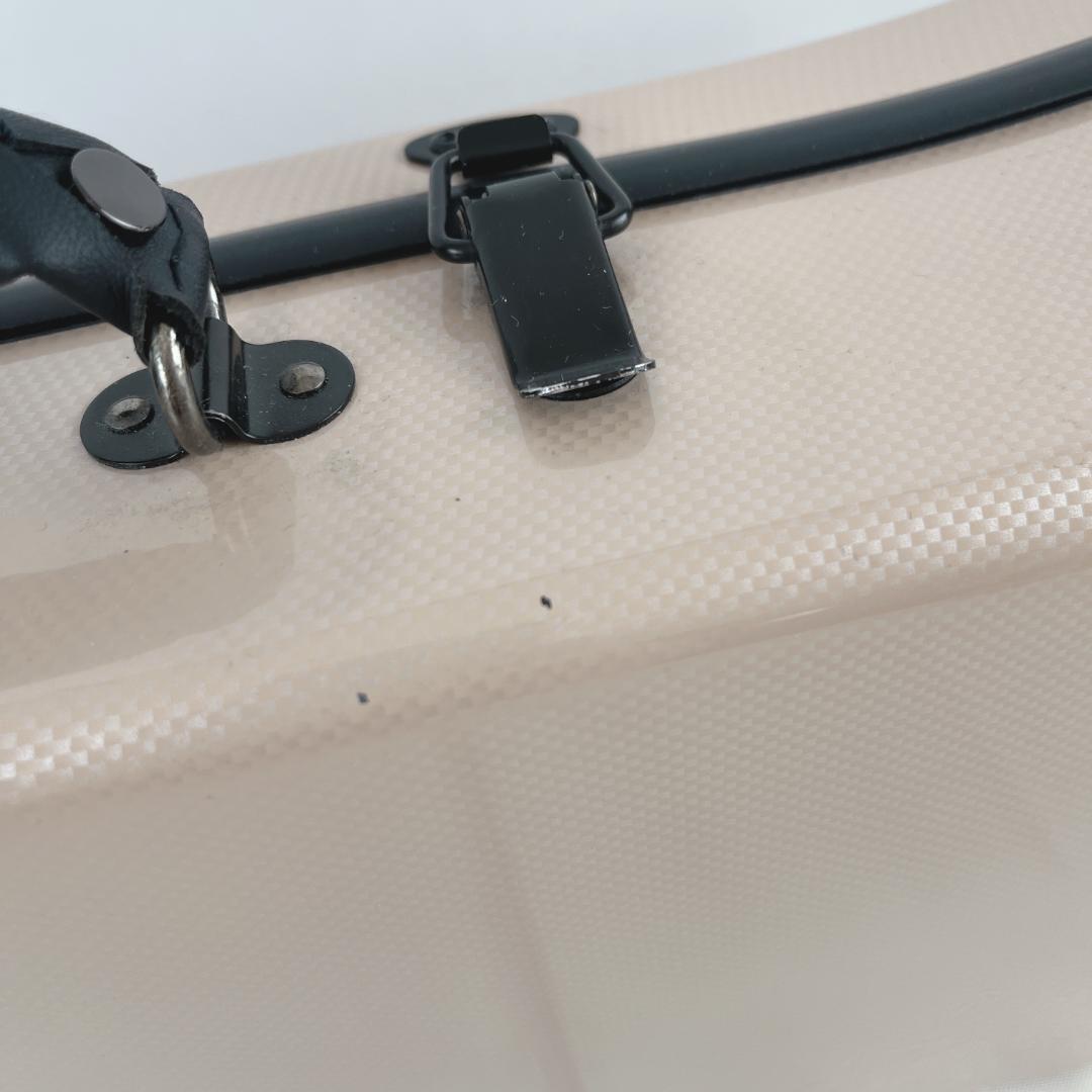 美品☘️ カーボンマック　バイオリンケース　4/4サイズ　ピンクベージュ