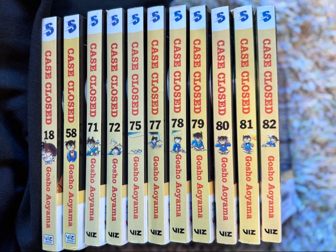 CASE CLOSED 名探偵コナン 英語漫画 11冊