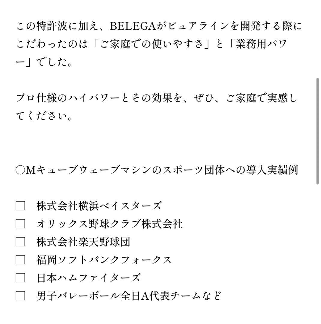 株式会社テクノリンク　ピュアライン　ベルガ