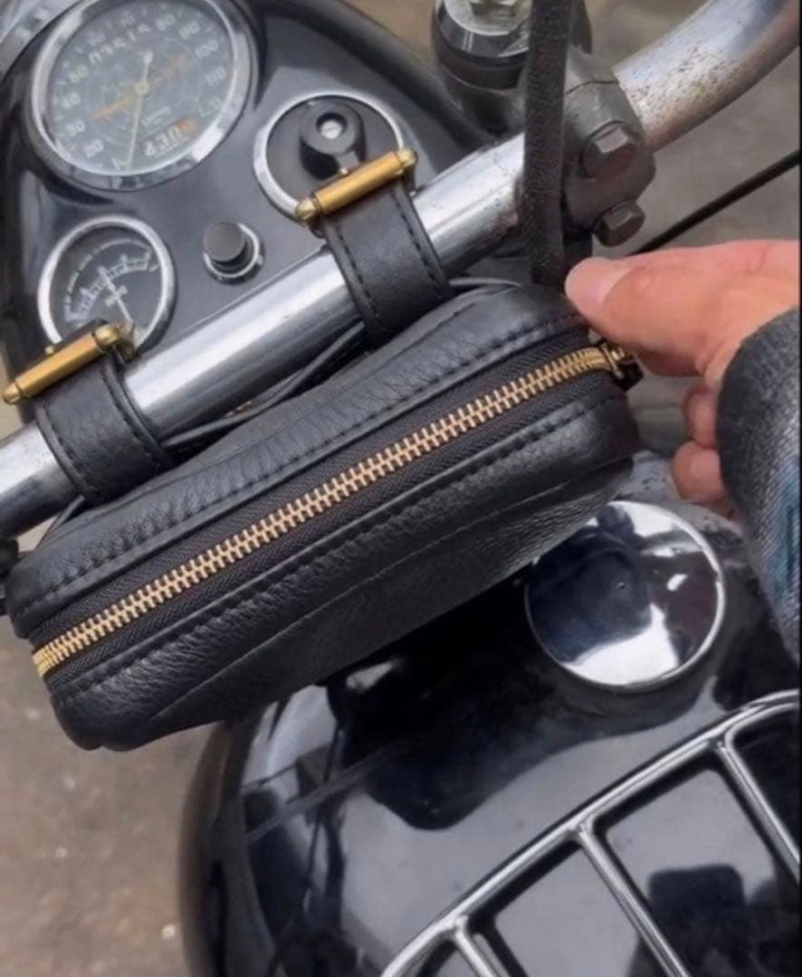 Hoodlum フッドラム ミディアムポーチ　LEFTY ART WORKS