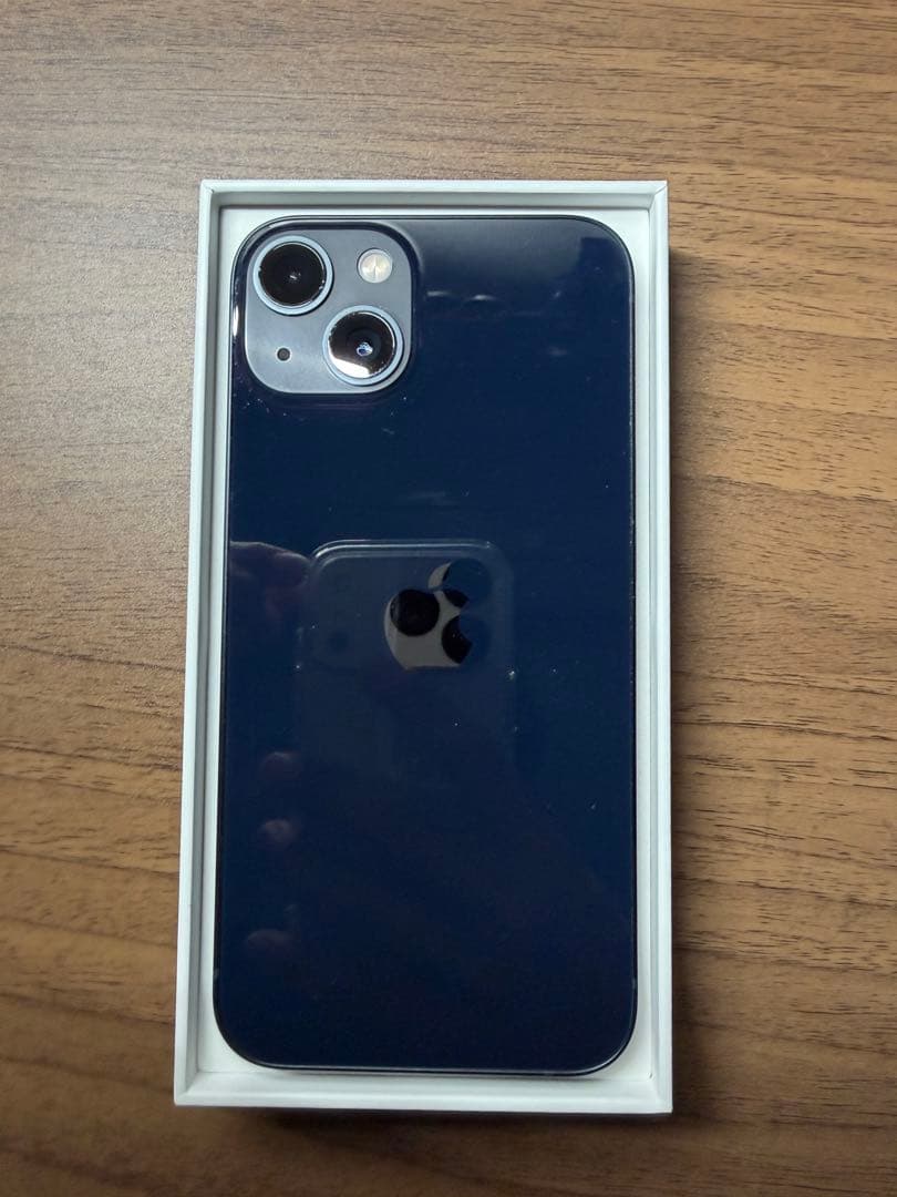 iPhone 13 128GBミッドナイトブルー