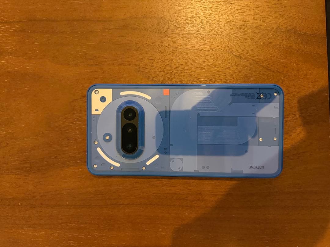 Nothing Phone (3a) 限定色ブルー　256