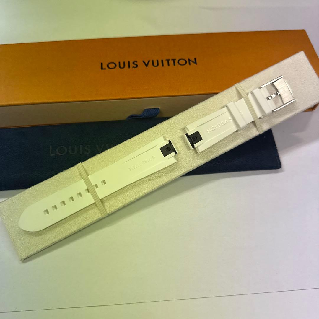 ルイヴィトン　時計　ベルト　モノグラムラバー ストラップ L