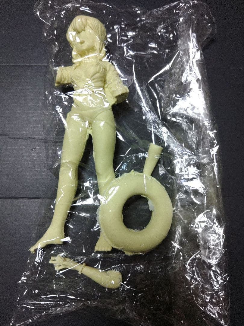 ガレージキット　プラモのモ子ちゃん　ガレキ　田宮　ラジコン　18センチ