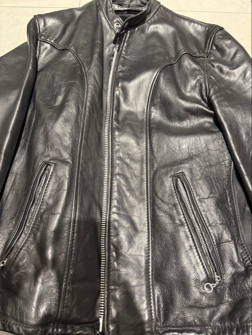 ジャケット・アウター SCHOTT leather single riders jacket 42