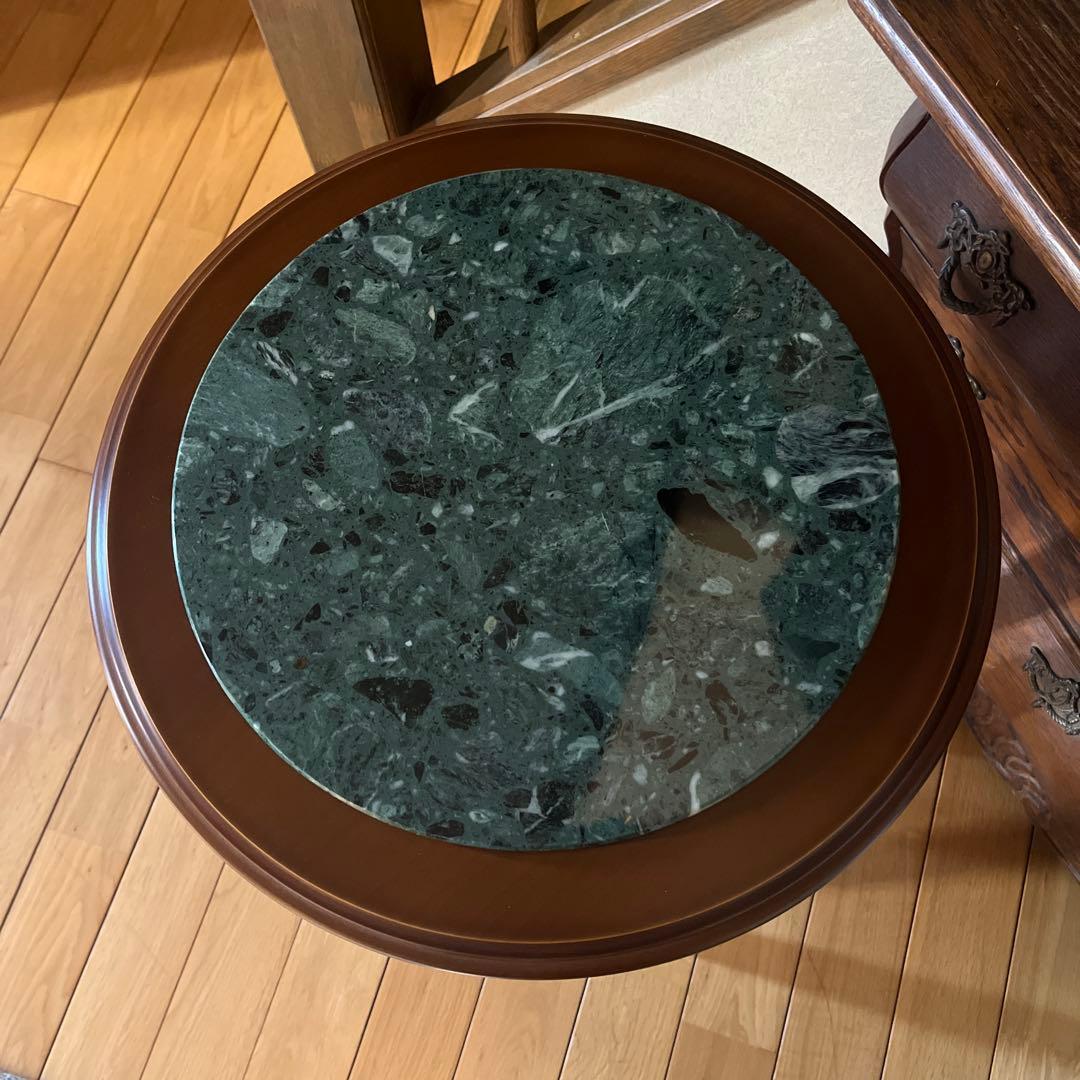 イタリア製 大理石天板 花台 飾り台